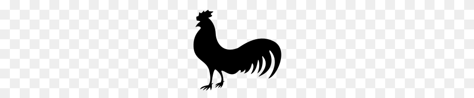 Cock, Gray Free Transparent Png