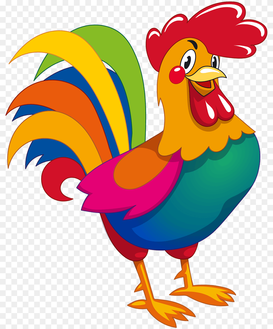Cock Clipart, Animal, Bird, Chicken, Fowl Png