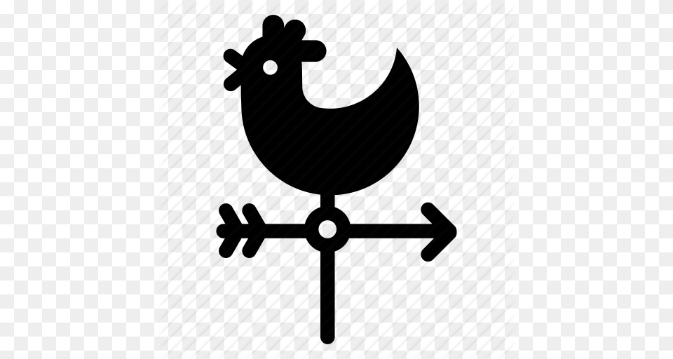 Cock Direction Wind Roof Rooster Weather Vane Wind Icon, Animal, Camel, Mammal Png