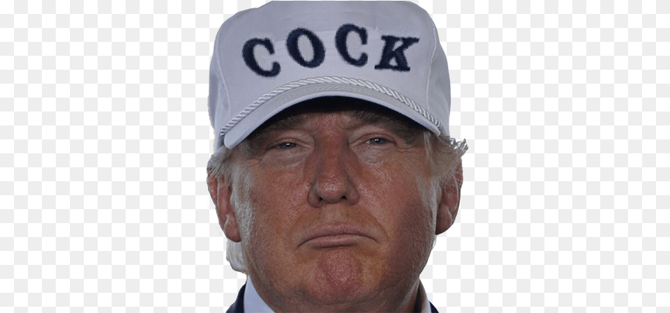 Cock Donald Trump United States Of America Crippled Make America Great Again Meme Hat, Baseball Cap, Cap, Clothing, Adult Free Png Download