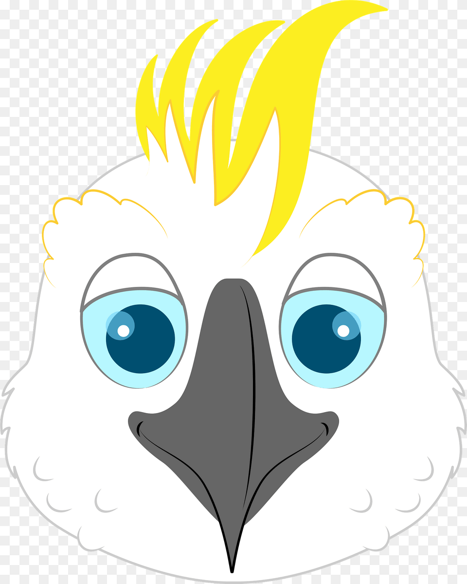 Cockatoo Face Clipart, Animal, Beak, Bird, Parrot Free Png Download