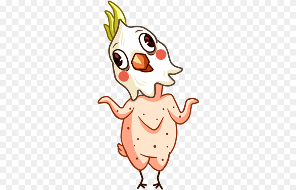 Cockatoo Parrot Messages Sticker 0 Illustration, Baby, Person, Art Png Image