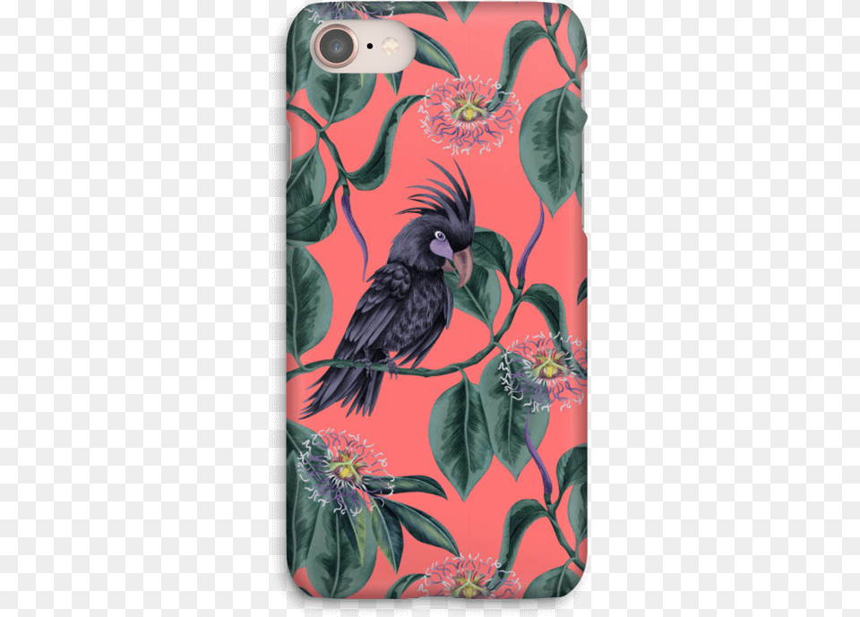 Cockatoo Pink Case Iphone Mobile Phone Case, Art, Floral Design, Graphics, Pattern Free Png Download