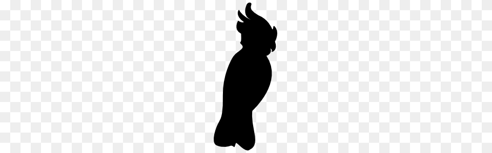 Cockatoo Silhouette Sticker, Adult, Male, Man, Person Free Transparent Png