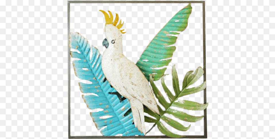 Cockatoo Tropical Wall Art 54cm Sulphur Crested Cockatoo, Animal, Bird, Parrot Free Transparent Png