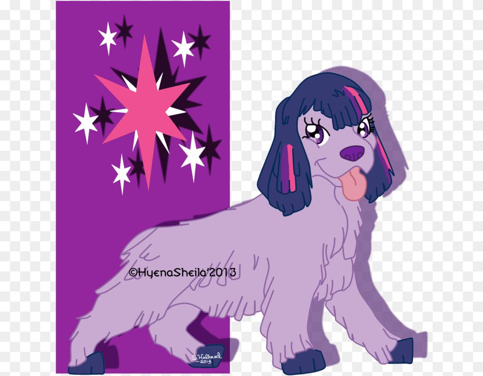 Cocker Spaniel Clipart Lps Twilight Sparkle Cutie Mark, Animal, Publication, Pet, Mammal Free Png Download