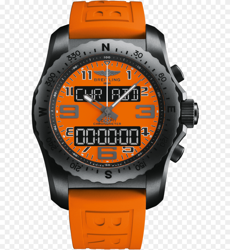 Cockpit B50 Orbiter Limited Edition Breitling Cockpit B50 Orbiter Limited Edition, Wristwatch, Electronics, Digital Watch, Body Part Png Image