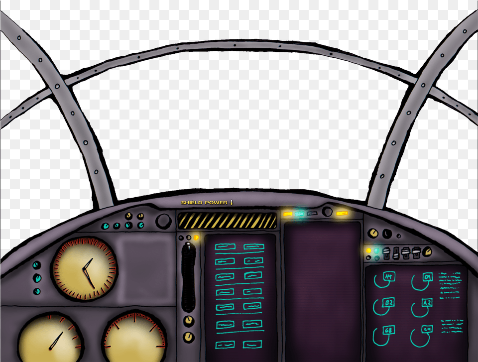 Cockpit Download Rocket Ship Cockpit, Aircraft, Airplane, Transportation, Vehicle Free Png