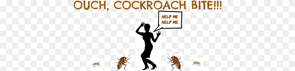 Cockroach Bite Cockroaches Bite, Adult, Female, Person, Woman Png
