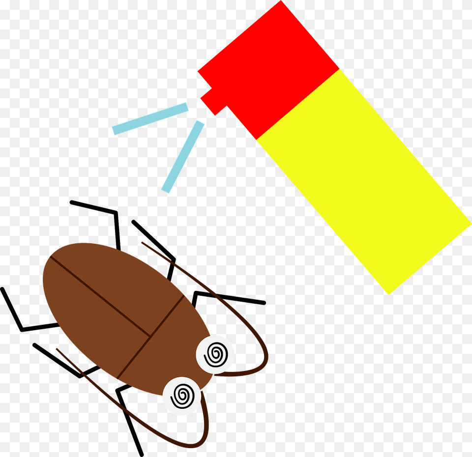 Cockroach Insecticide Clipart Png Image