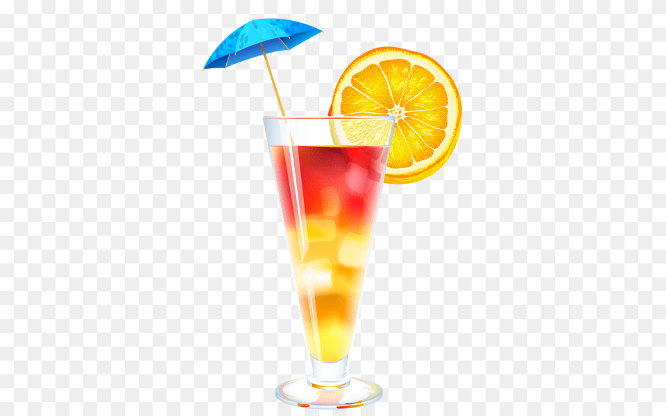 Cocktail, Alcohol, Beverage, Plant, Orange Png Image