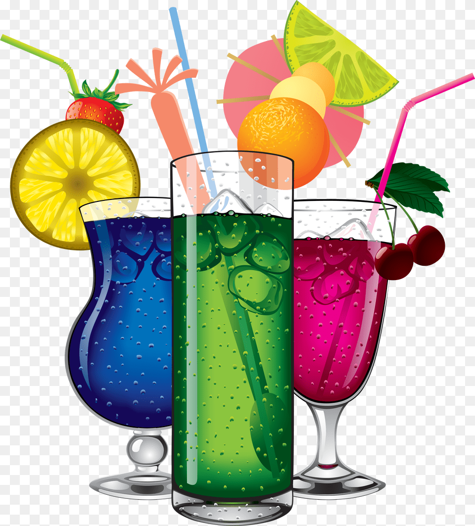 Cocktail, Alcohol, Beverage, Juice, Mojito Free Png Download