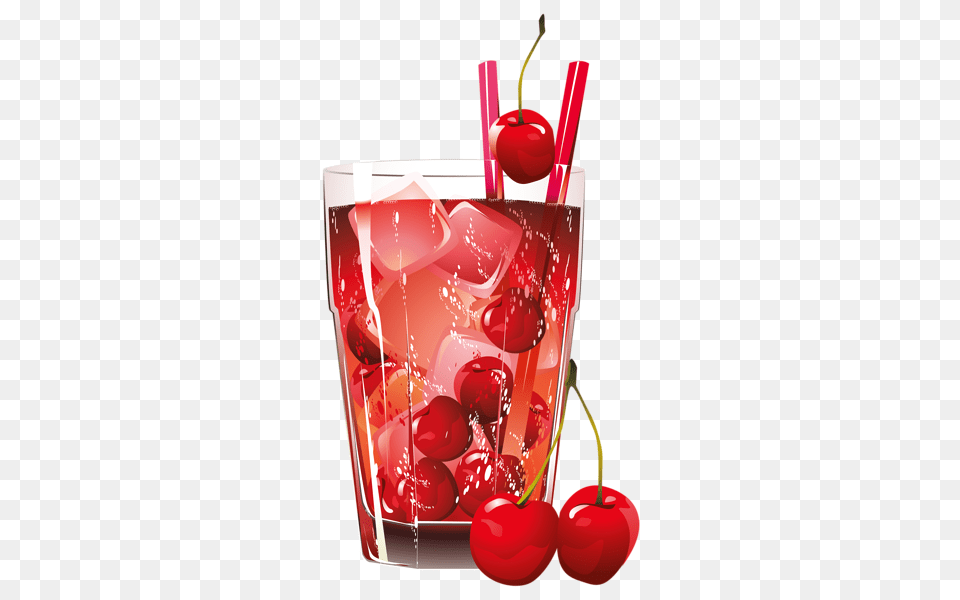 Cocktail, Food, Produce, Cherry, Plant Free Transparent Png