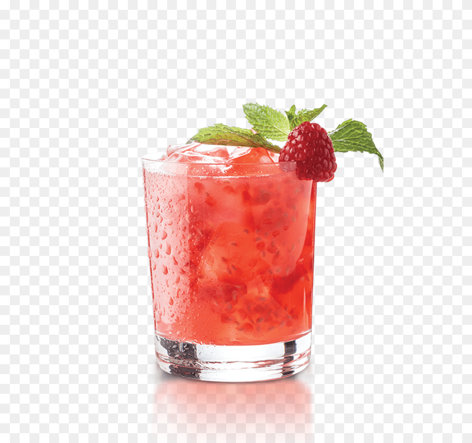 Cocktail, Herbs, Berry, Raspberry, Produce Free Png