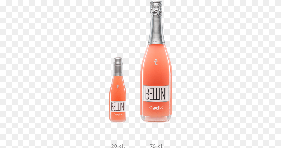 Cocktail Bellini Canella, Bottle, Beverage, Food, Ketchup Png Image
