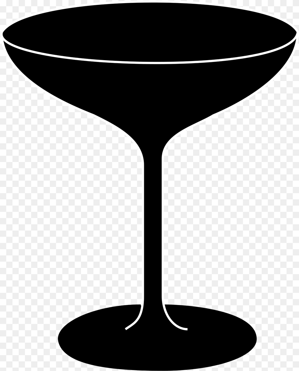 Cocktail Clipart Prosecco Bicchiere Stilizzato, Glass, Goblet, Cutlery Free Transparent Png