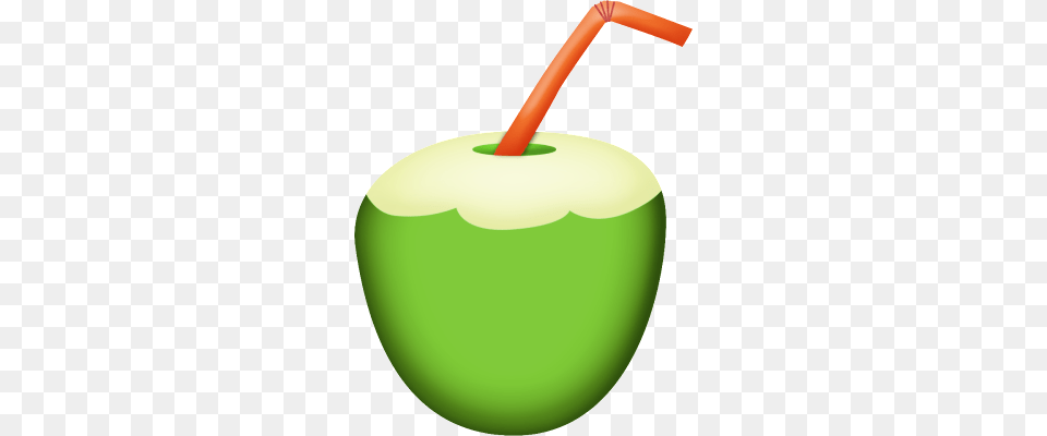 Cocktail Clipart Summer Food, Apple, Fruit, Green, Plant Png