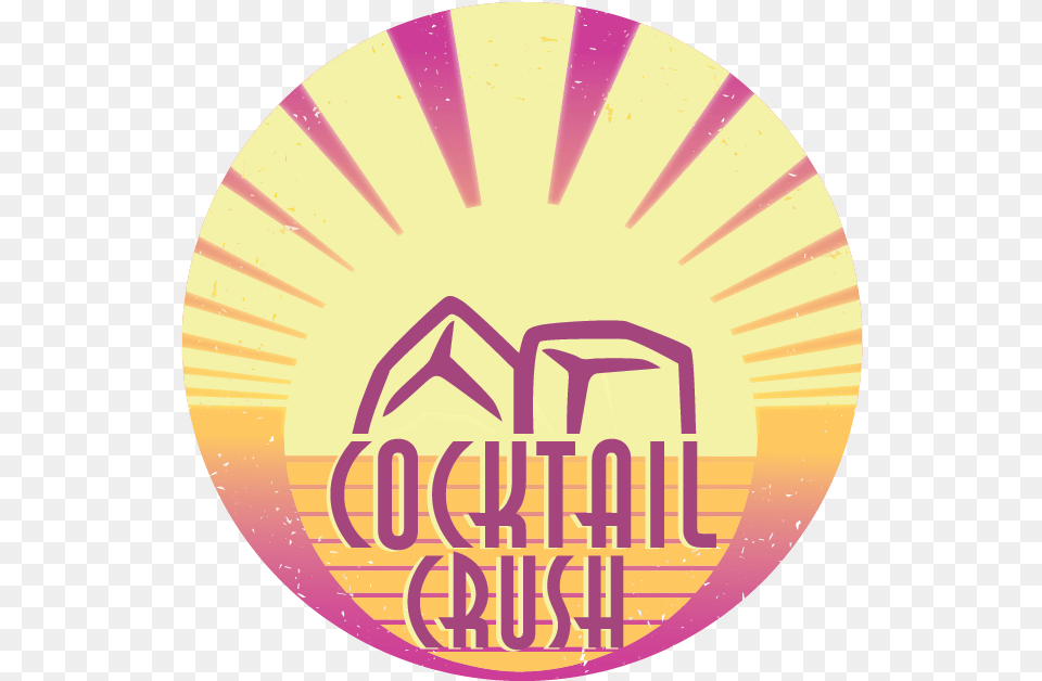 Cocktail Crush Logo, Disk Png