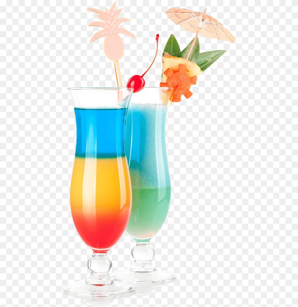 Cocktail Decoration With Mini Umbrella, Alcohol, Beverage, Glass Free Transparent Png