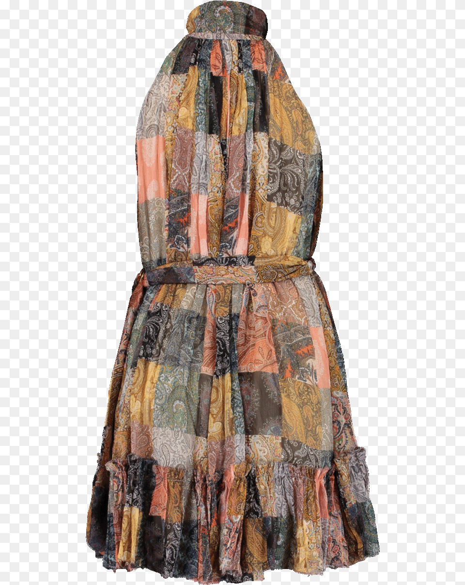 Cocktail Dress, Clothing, Fashion, Coat, Patchwork Png Image