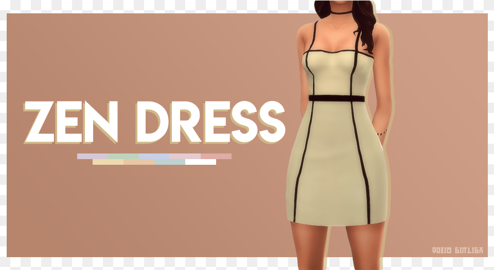 Cocktail Dress, Clothing, Adult, Evening Dress, Female Png Image