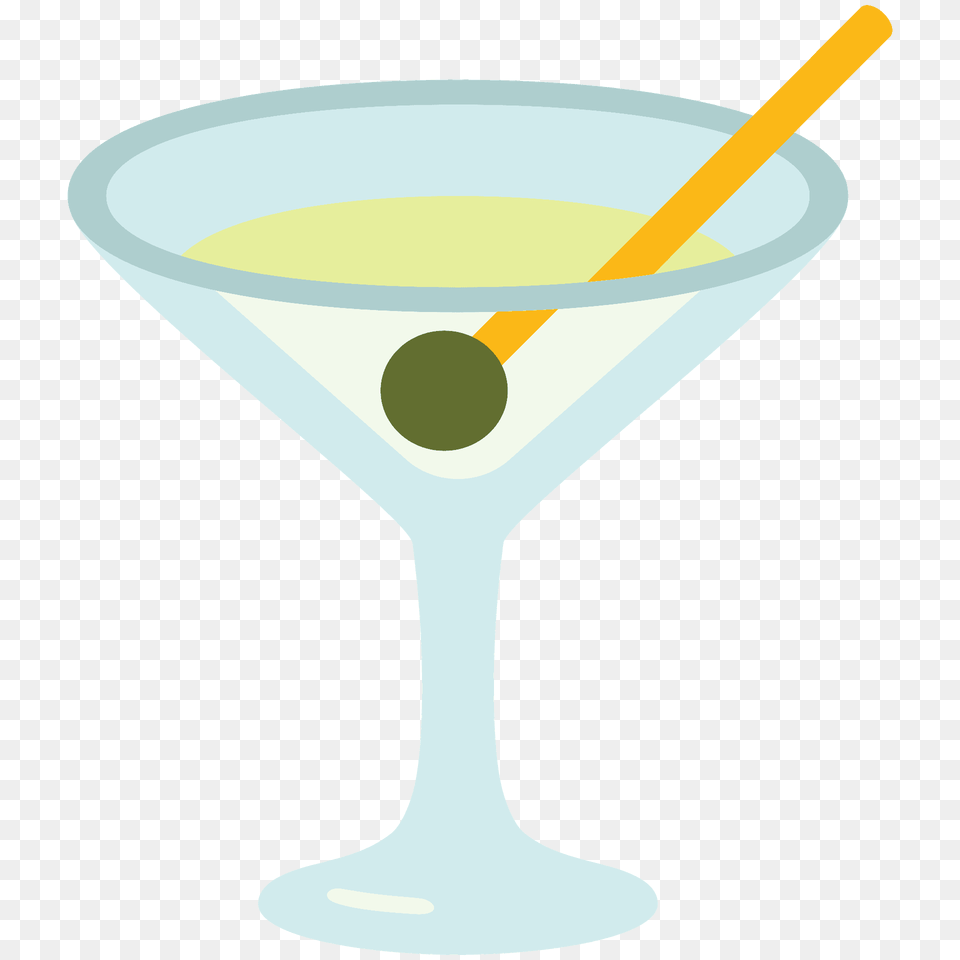 Cocktail Glass Emoji Clipart, Alcohol, Beverage, Martini Free Transparent Png