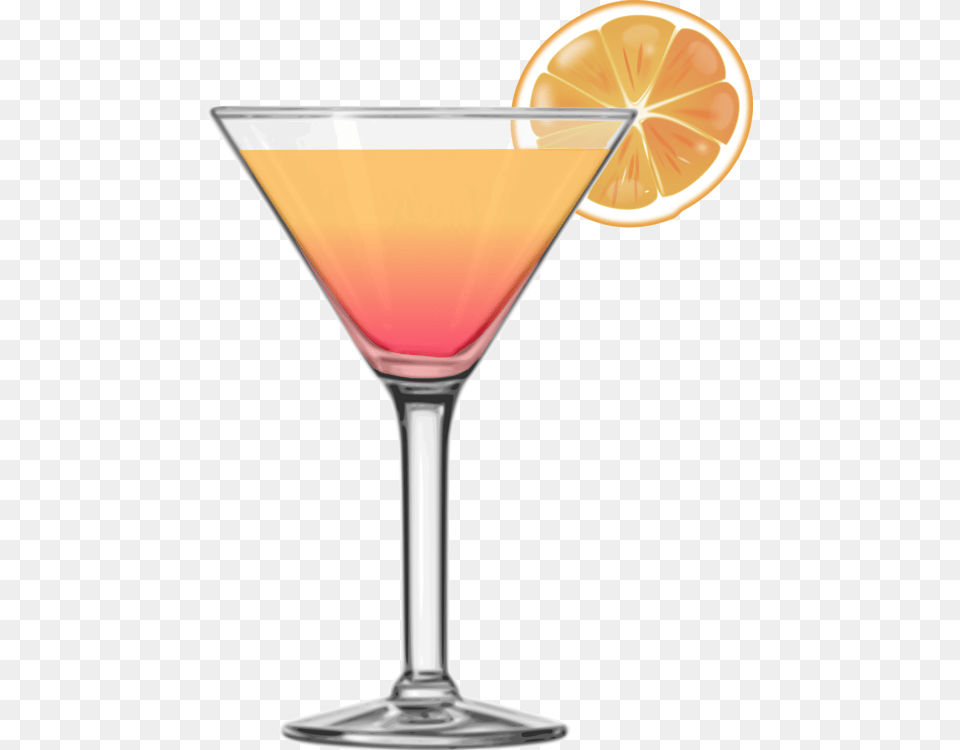 Cocktail Glass Martini Alcoholic Drink Tequila Sunrise, Alcohol, Beverage Free Png