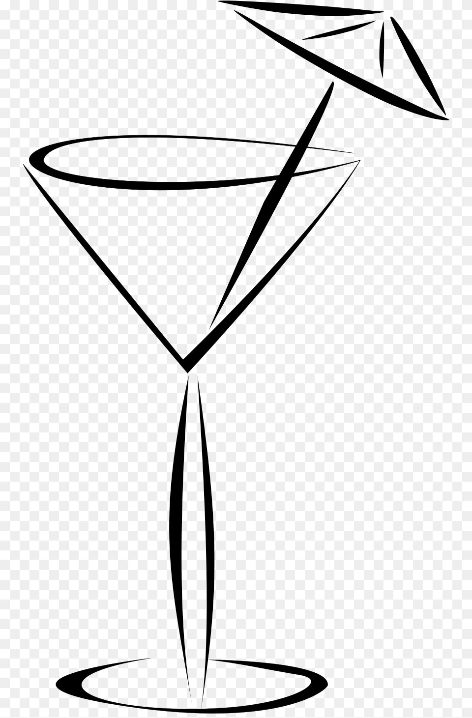 Cocktail Glass Martini Champagne Glass Transparent Cocktail Glasses Clipart, Gray Free Png