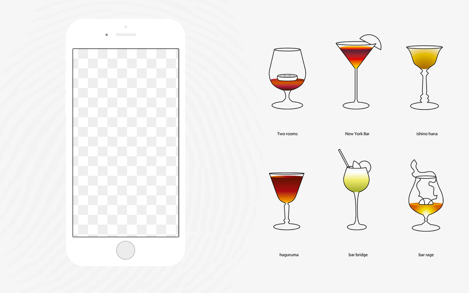 Cocktail Personalisation Iphone, Glass, Electronics, Phone, Mobile Phone Free Png Download