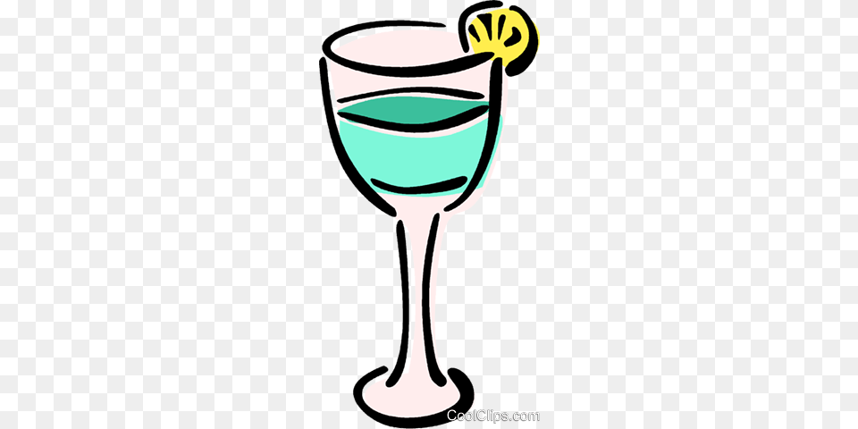 Cocktail Royalty Vector Clip Art Illustration, Alcohol, Beverage, Glass, Goblet Free Png Download