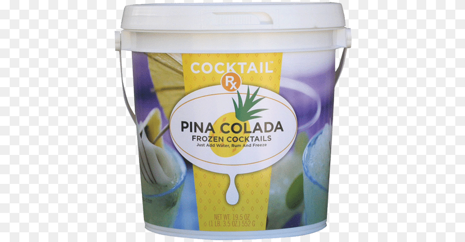 Cocktail Rx Pina Colada Bucket Pina Colada Bucket, Dessert, Food, Yogurt Free Png Download