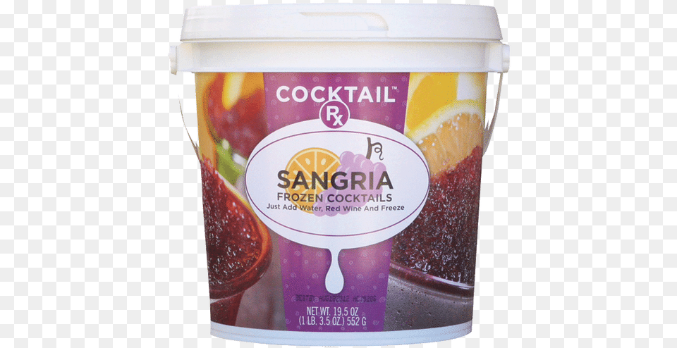Cocktail Rx Sangria Bucket Iced Tea, Dessert, Food, Yogurt Free Transparent Png