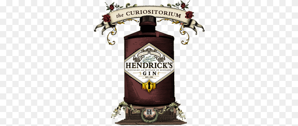 Cocktail Time In The Summer Hendricks Gin, Alcohol, Beverage, Liquor, Mailbox Free Png Download