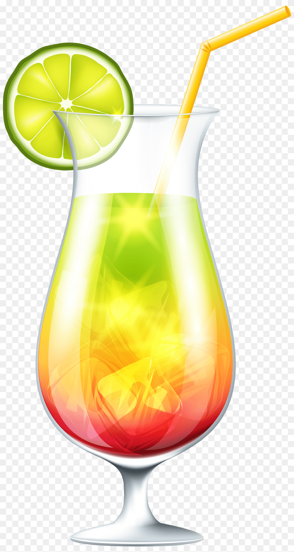 Cocktail With Lime Clip Art Free Png