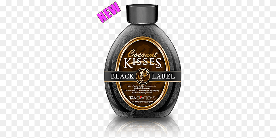 Cocnut Kisses Coconut Kisses Black Label, Bottle, Tape, Disk, Alcohol Png