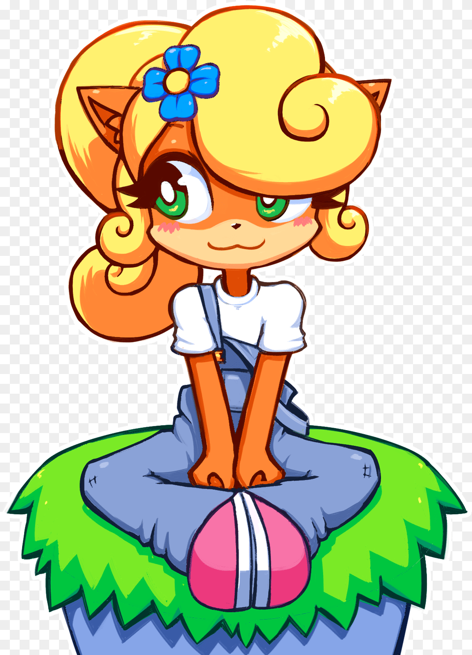 Coco Bandicoot From Crash Bandicoot 2 Saw Some Cool Cute Coco Bandicoot, Art, Graphics, Baby, Person Free Transparent Png