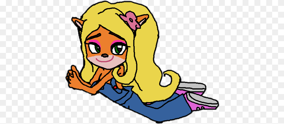 Coco Bandicoot Princess Style, Baby, Person, Face, Head Png Image