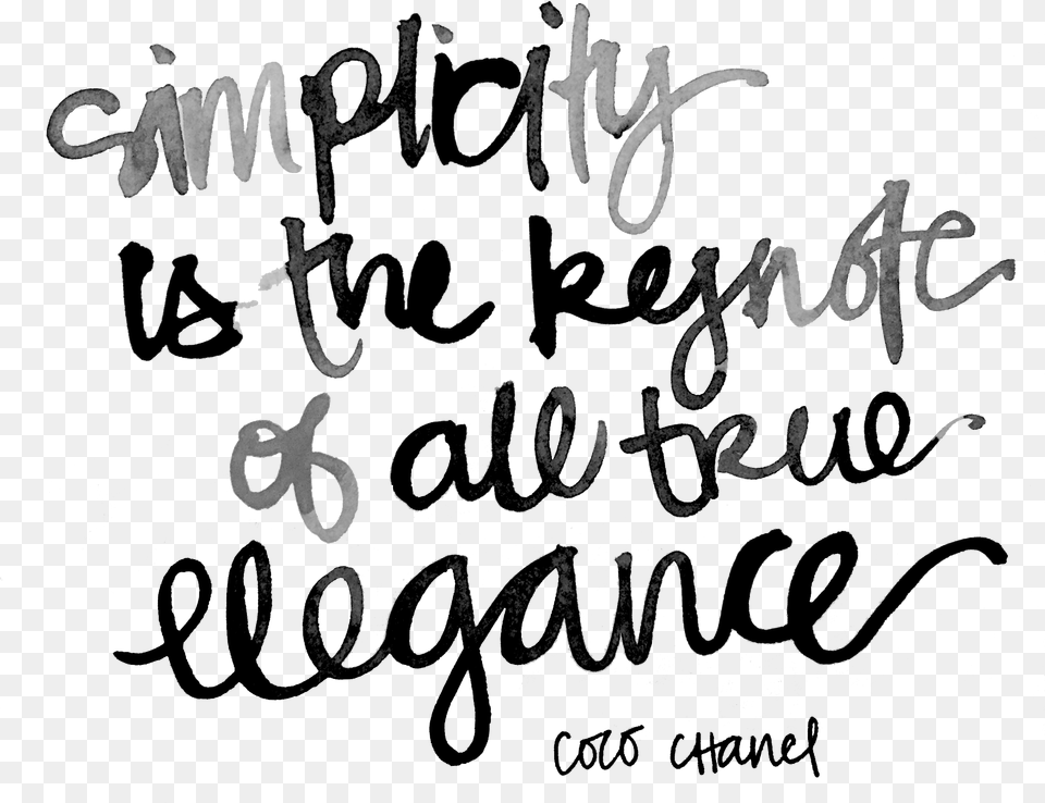 Coco Chanel Chanel Quote, Text, Blackboard, Handwriting Free Png Download
