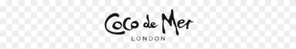 Coco De Mer Logo, Smoke Pipe, Text Png
