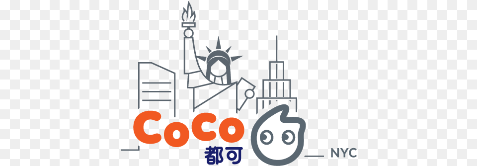 Coco Fresh Tea Juice New York Logo, Symbol Free Png Download