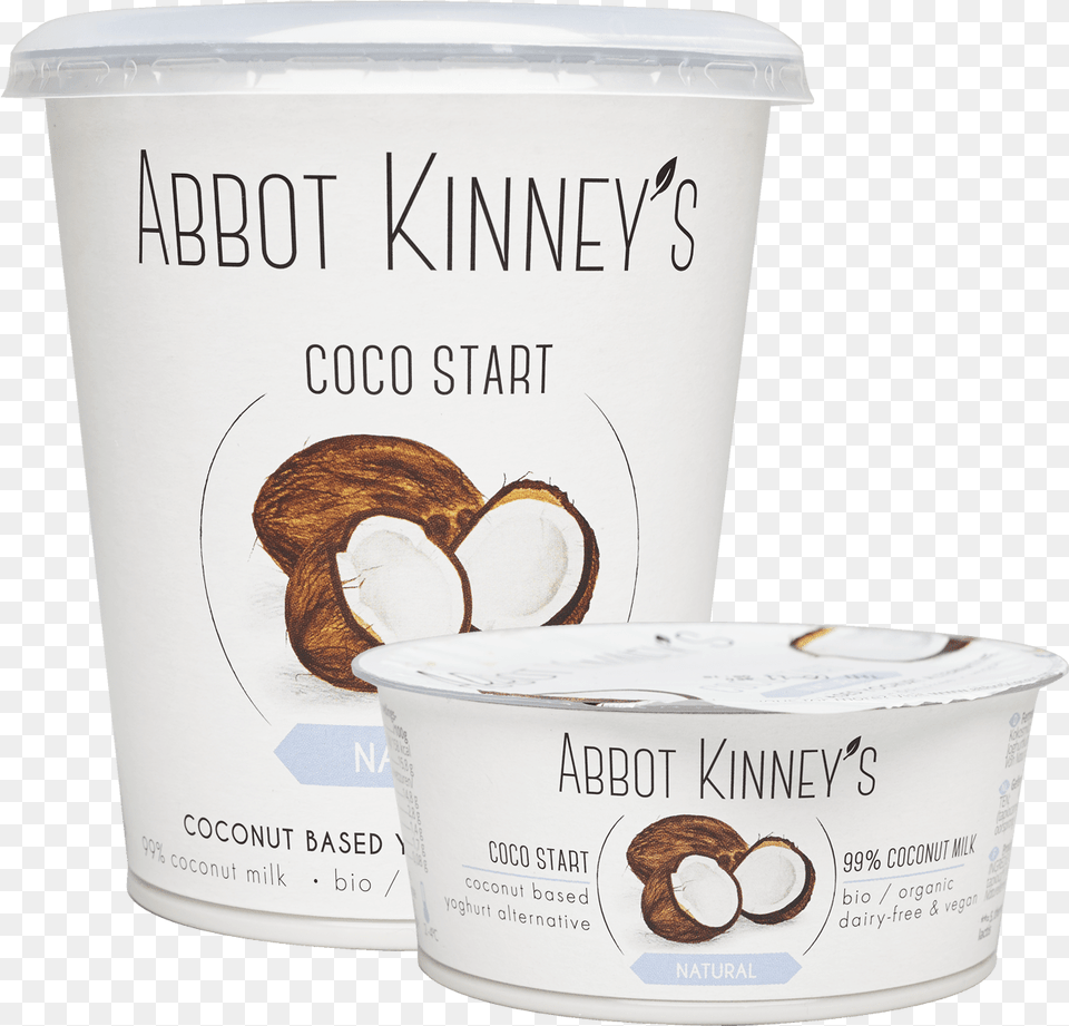 Coco Start Natural Min Abbot Kinney39s Coconut Yoghurt, Dessert, Food, Fruit, Plant Free Transparent Png