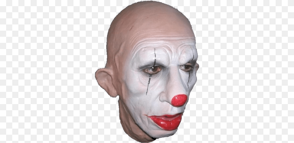Coco The Clown Realistic Mask Coco Costume Halloween, Adult, Male, Man, Performer Png Image