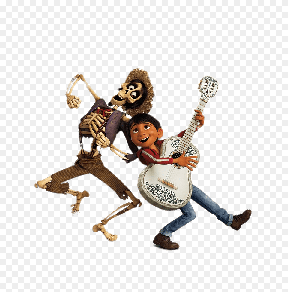 Coco Transparent Images, Boy, Child, Person, Musical Instrument Free Png Download
