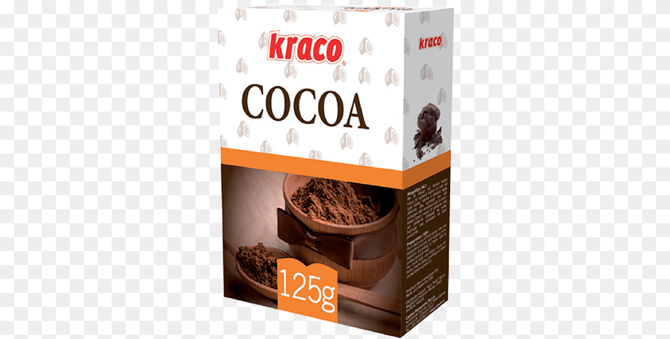 Cocoa 125g Chocolate, Dessert, Food, Powder, Soil Free Transparent Png