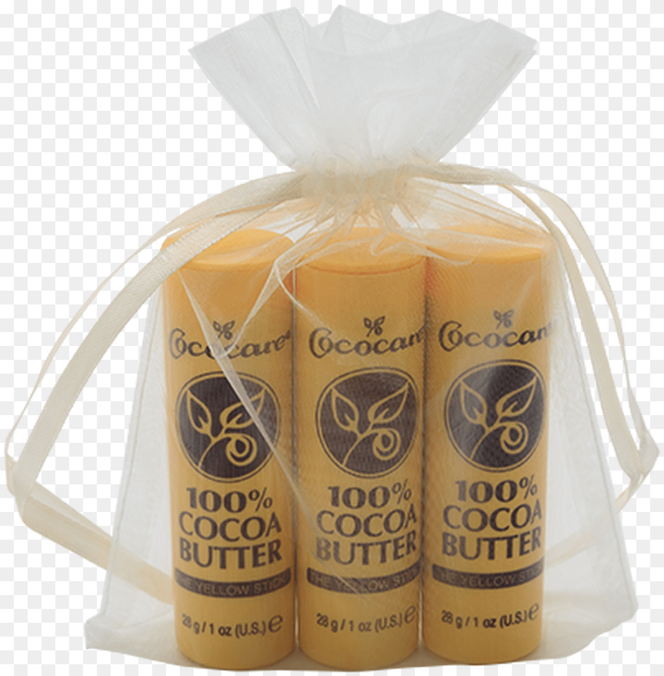 Cocoa Butter Stick 4 Piece Gift Bag, Can, Tin, Weapon Free Transparent Png