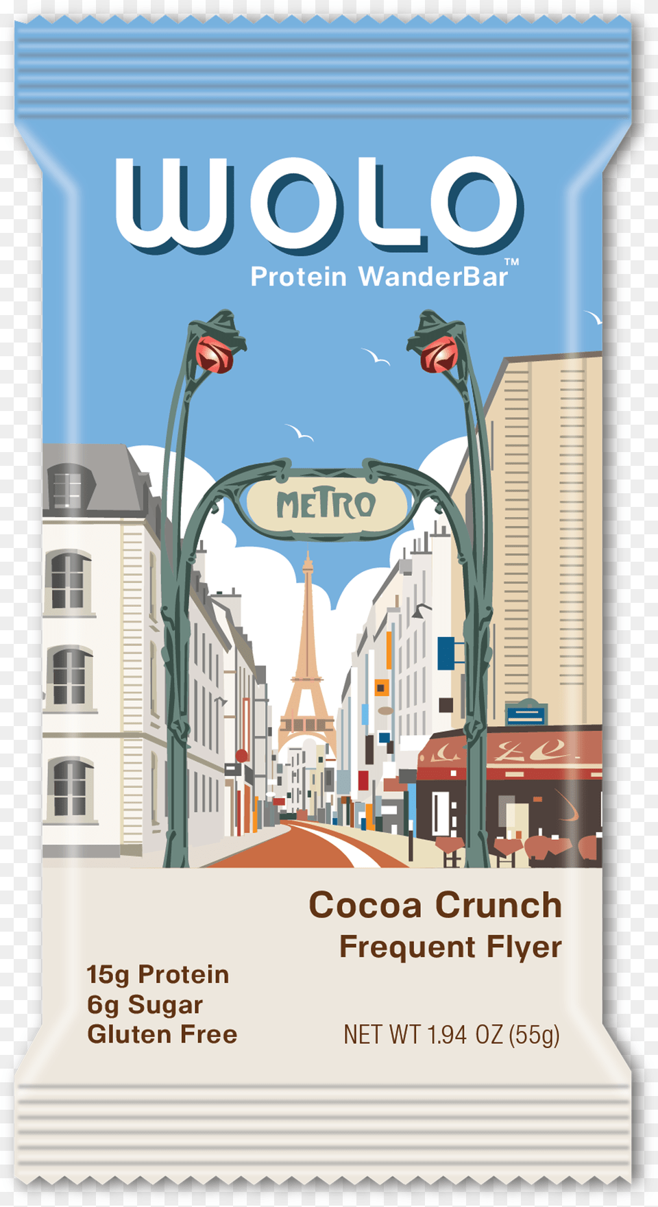 Cocoa Crunch Chocolate Protein Bar Wolo Wanderbar, Advertisement, City, Poster, Publication Free Png