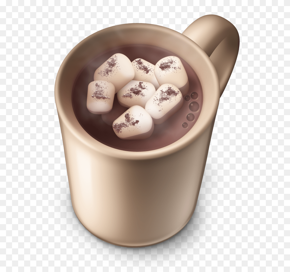 Cocoa Mug Hot Chocolate, Beverage, Cup, Dessert, Food Free Png Download