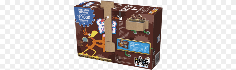Cocoa Puffs Wedge Cocoa Puff Wedge, Box, Person, Food, Sweets Free Png Download