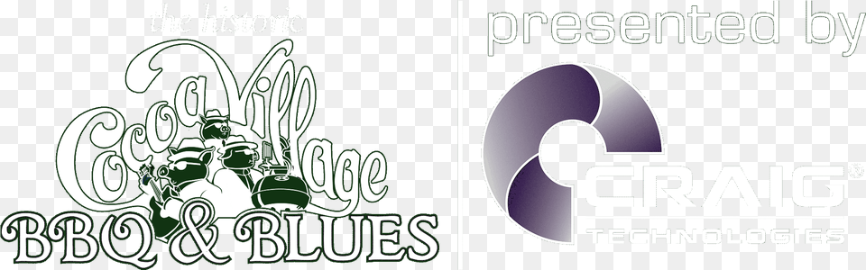 Cocoa Village Bbq And Blues, Logo, Advertisement, Text, Face Png