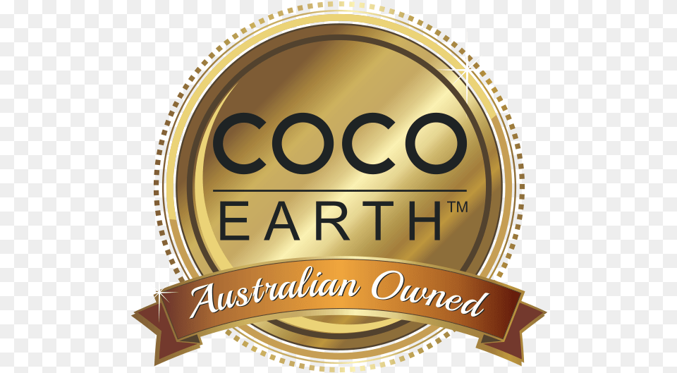 Cocoearth Logo, Gold, Can, Tin Png Image